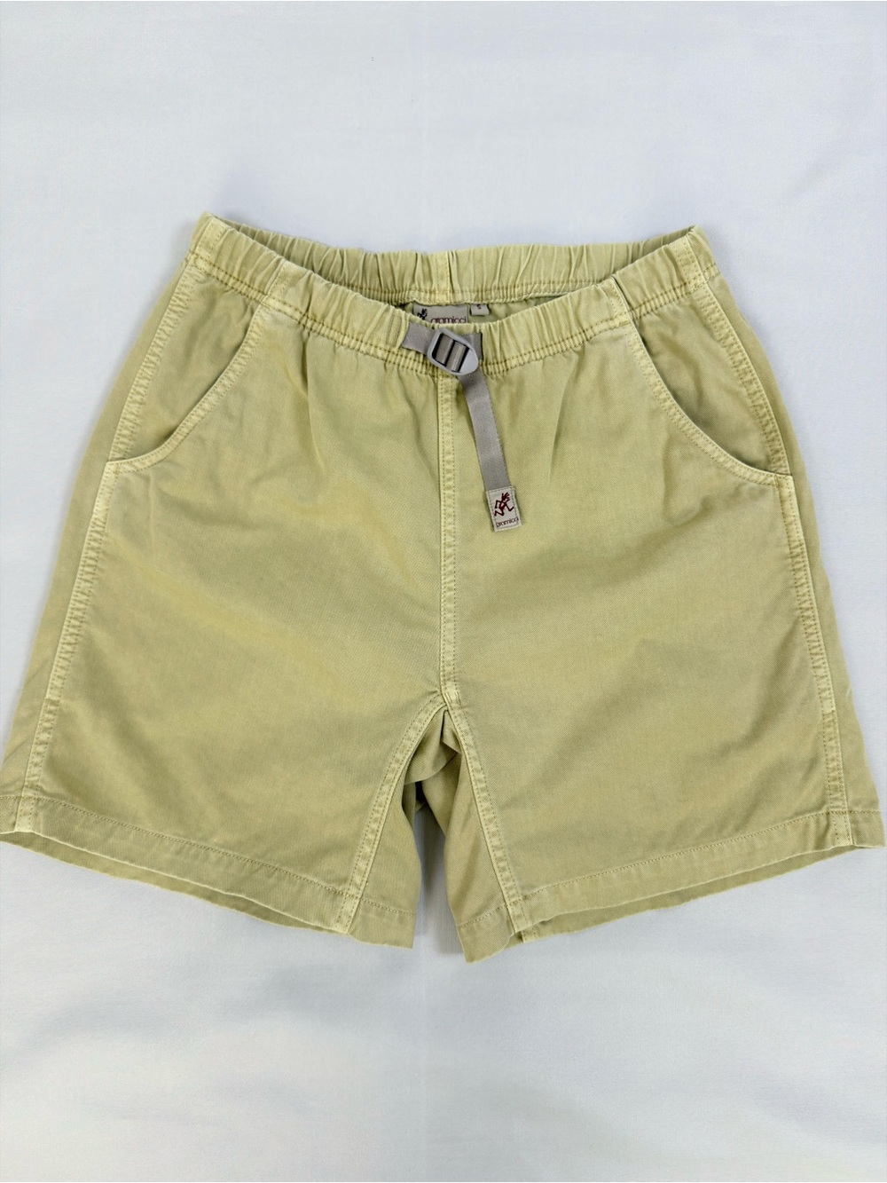 Gramicci Vintage G Series  Shorts Mens Size S Beige Belted Outdoor